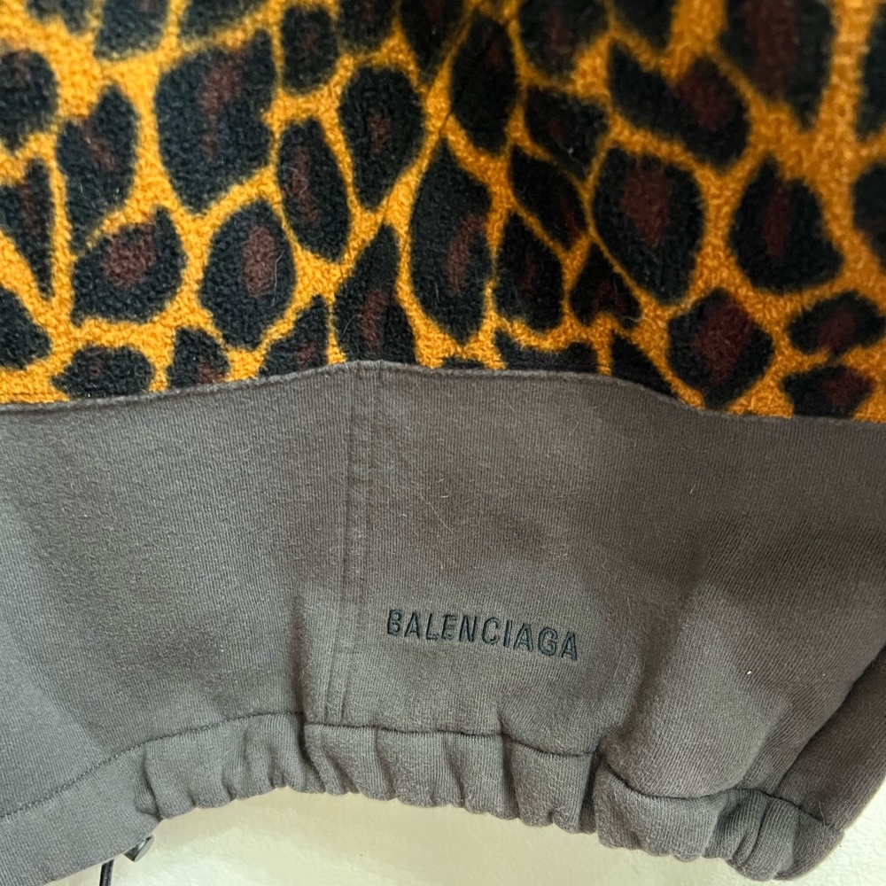 Balenciaga patchwork fleece Top - Picture 3 of 11